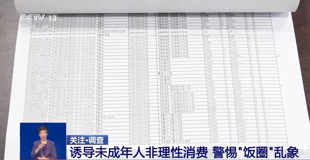 视频丨“饭圈”诱导未成年人非理性消费 如何治理“隐秘的角落”