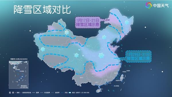  暴雪+冻雨+大降温 新一轮大范围雨雪明起拉开序幕