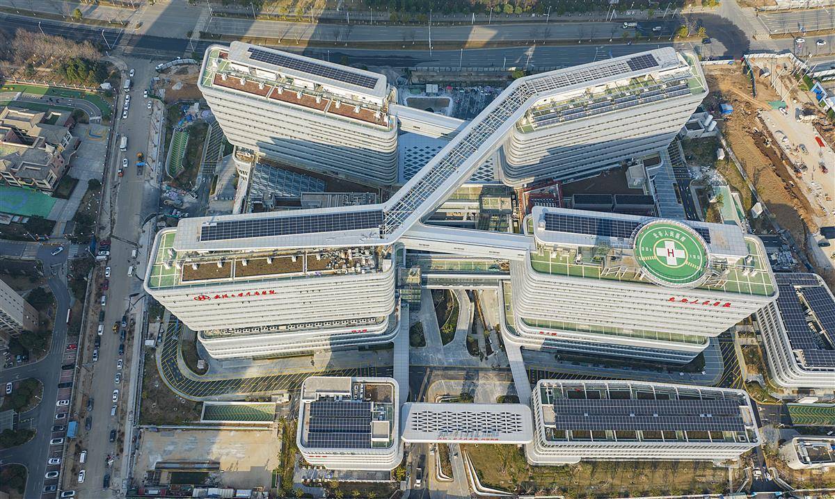 光谷人民医院将于上半年投用    另有三家医院将于年内建成