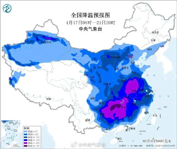 入冬以来最强雨雪冰冻天气来了！这次是“渗透式寒潮”