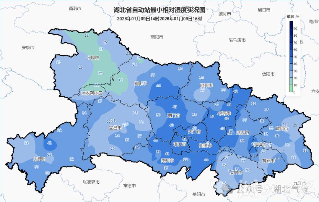  晴暖相伴却干燥！湖北大部湿度不足40%，周六阵风5