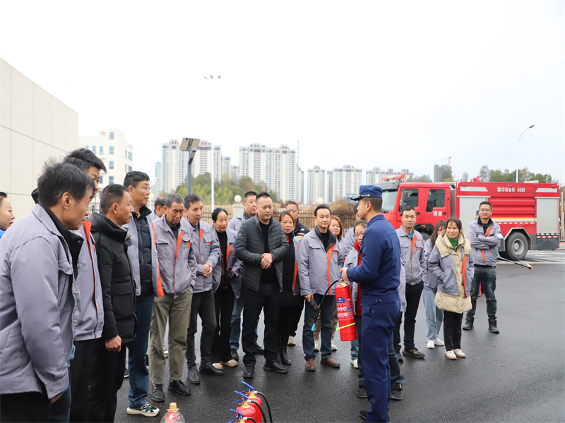  咸宁消防进企业开展技能培训 为安全生产“护航”