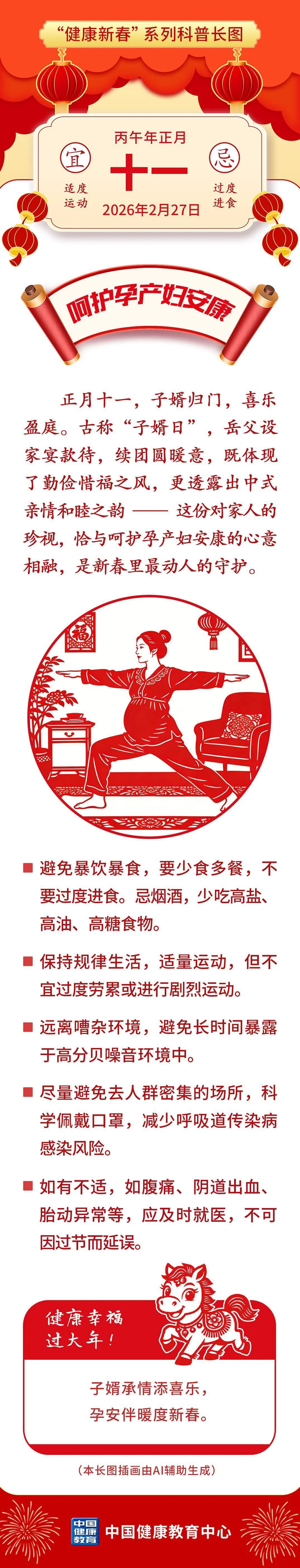 呵护孕产妇安康丨健康幸福过大年