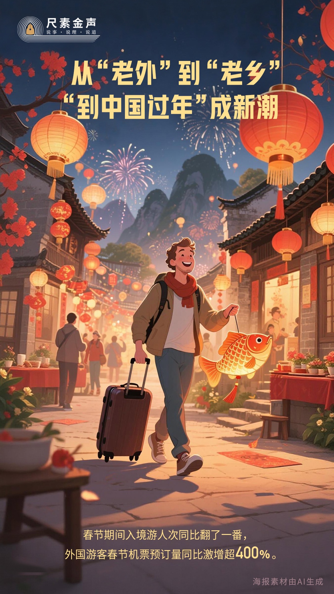 尺素金声｜从“老外”到“老乡”，“到中国过年”成新潮