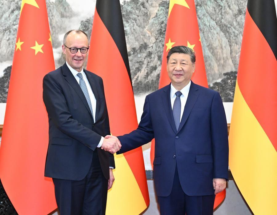  Xinhua Headlines: China, Germany agree to deepen partnership, win
