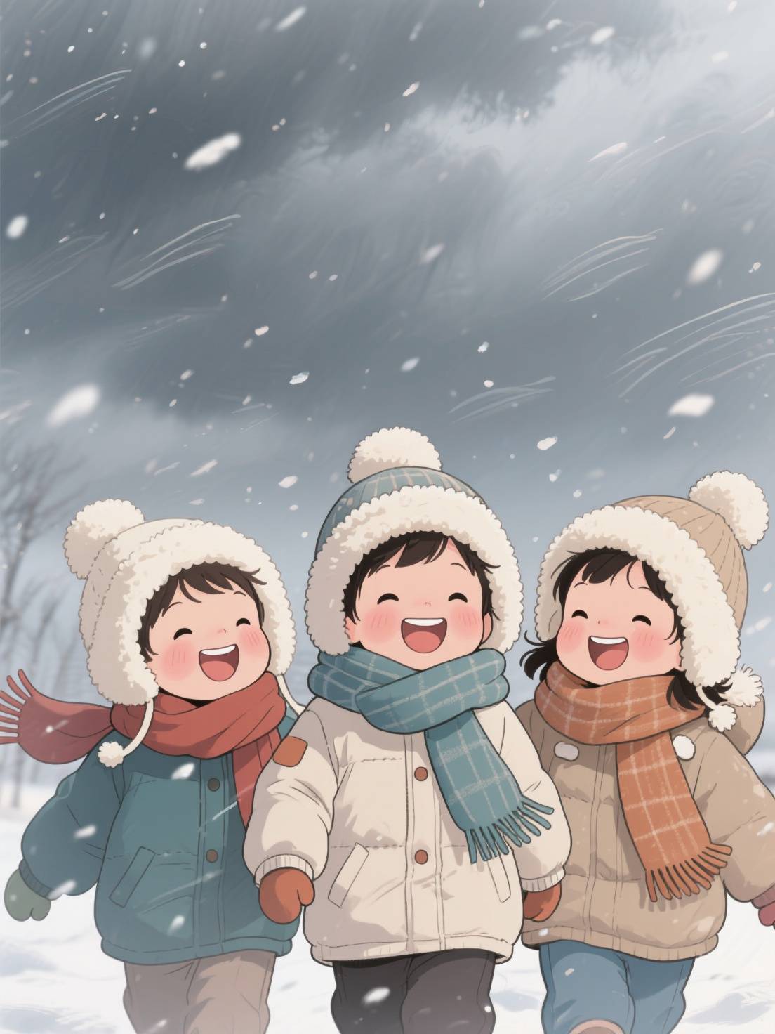明日武汉高温降至5℃，大家出门上班注意防寒保暖！