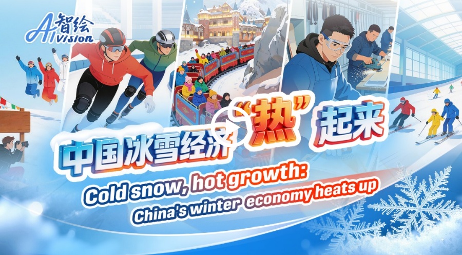 Cold snow, hot growth: China's winter economy heats up