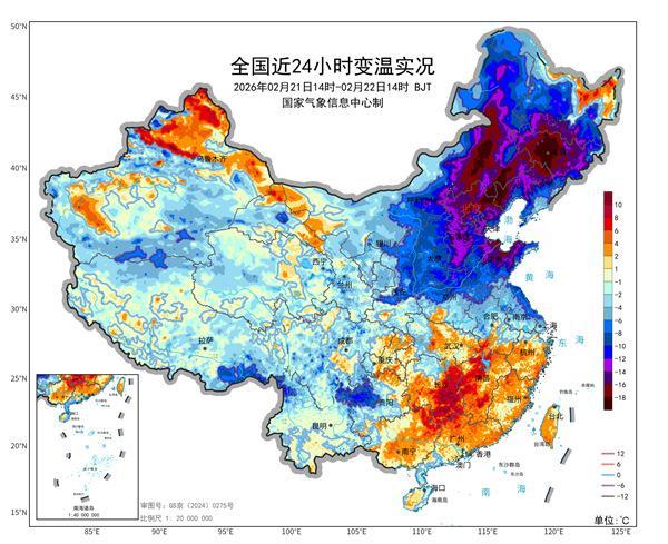  局地降温超20℃！降温继续南下，南方多地降雨频繁期开启