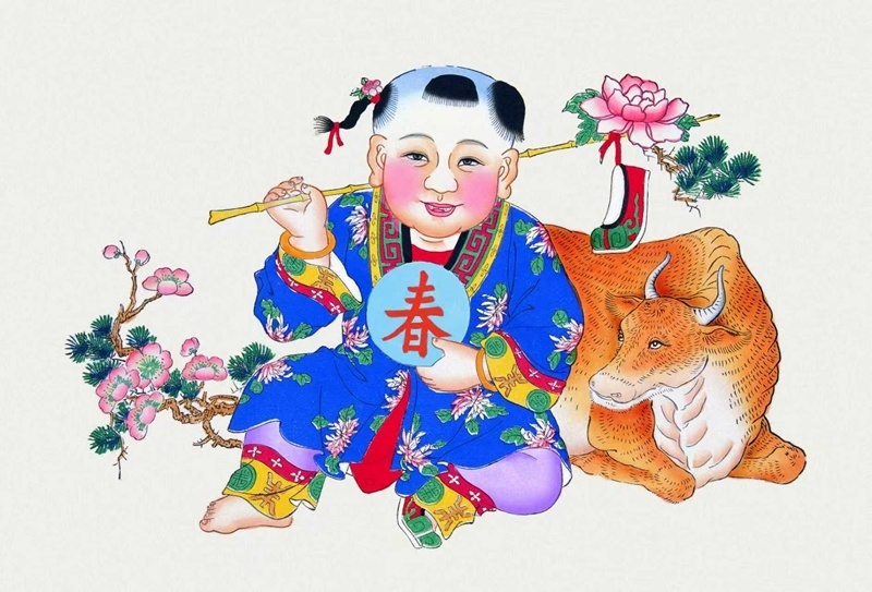  节气里的中国智慧·非遗｜年画作序，立春为章