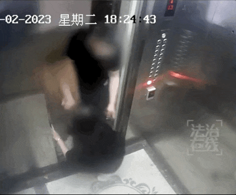 山西“订婚强奸案”，电梯视频首次曝光