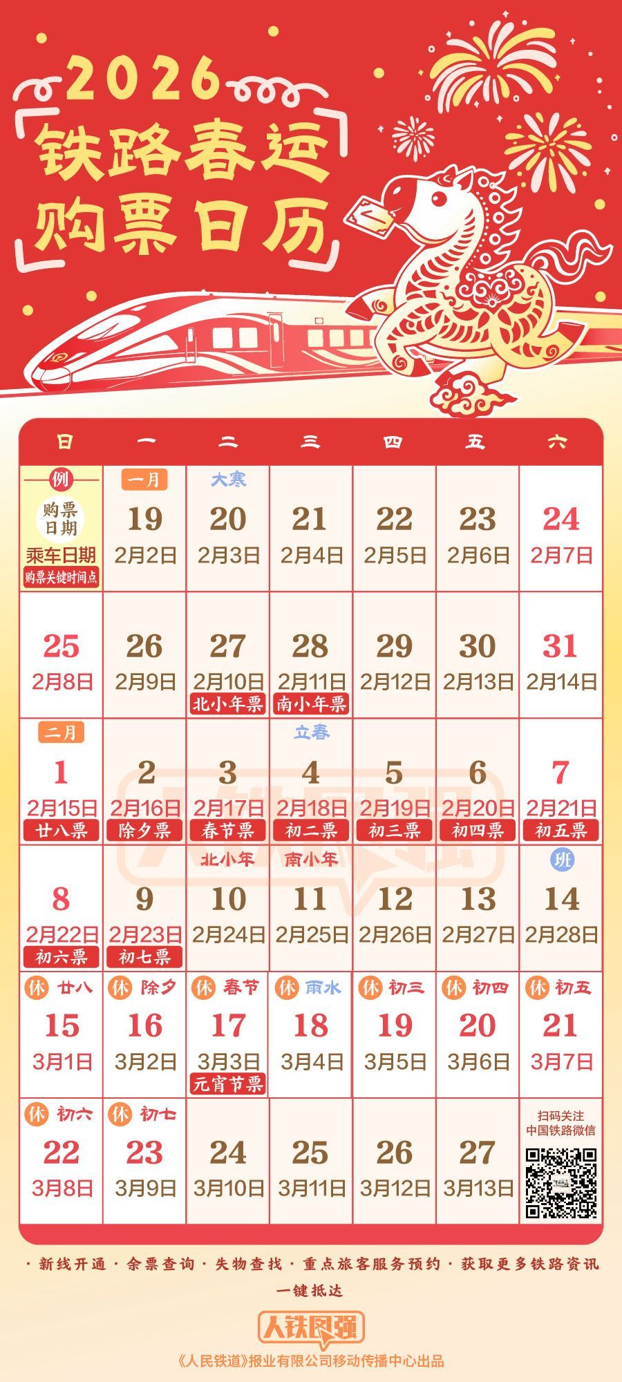  春节假期首日火车票今日开售 记好这些关键节点（附详细攻略）