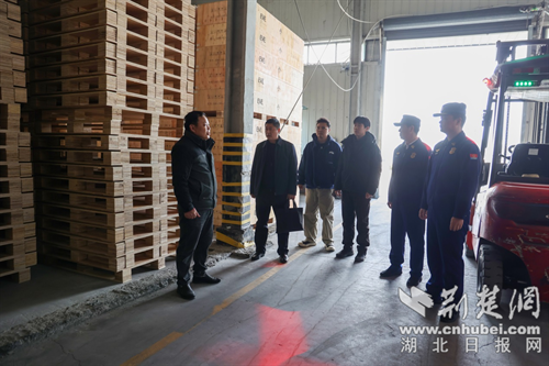 护航复工复产“开门红” 荆门市掇刀区多部门联合开展元宵节前消防安全检查