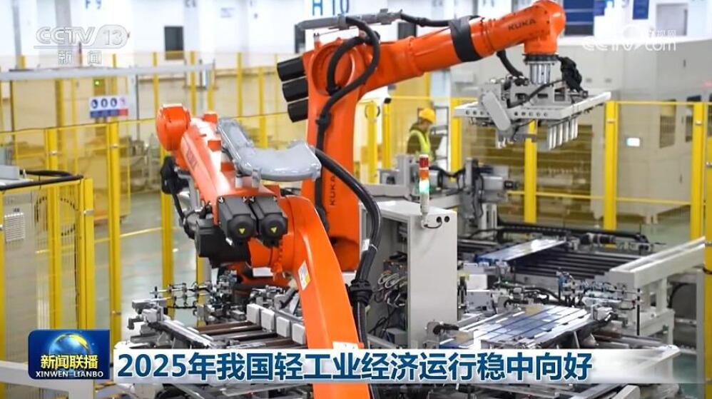  2025年我国轻工业经济运行稳中向好