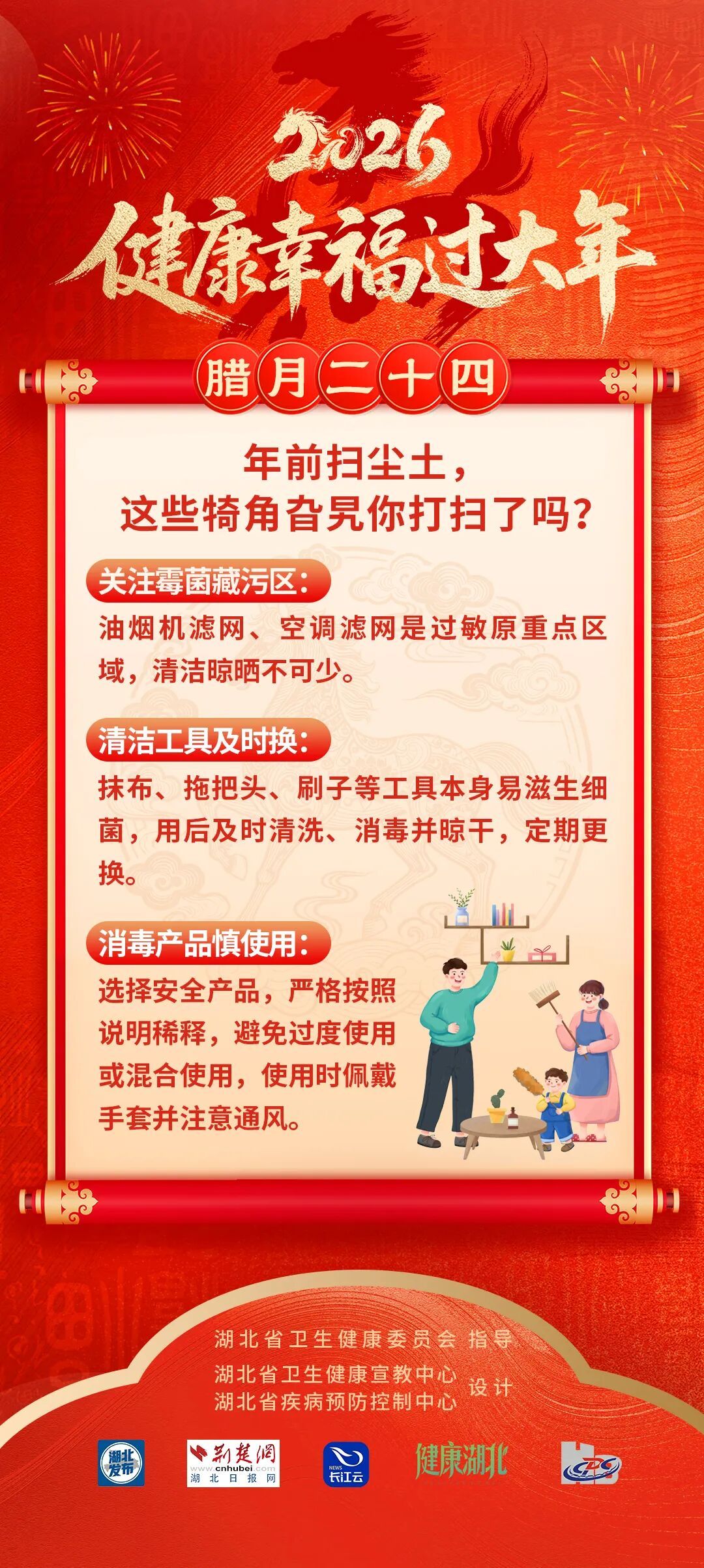  健康幸福过大年丨年前扫尘土，这些犄角旮旯你打扫了吗？