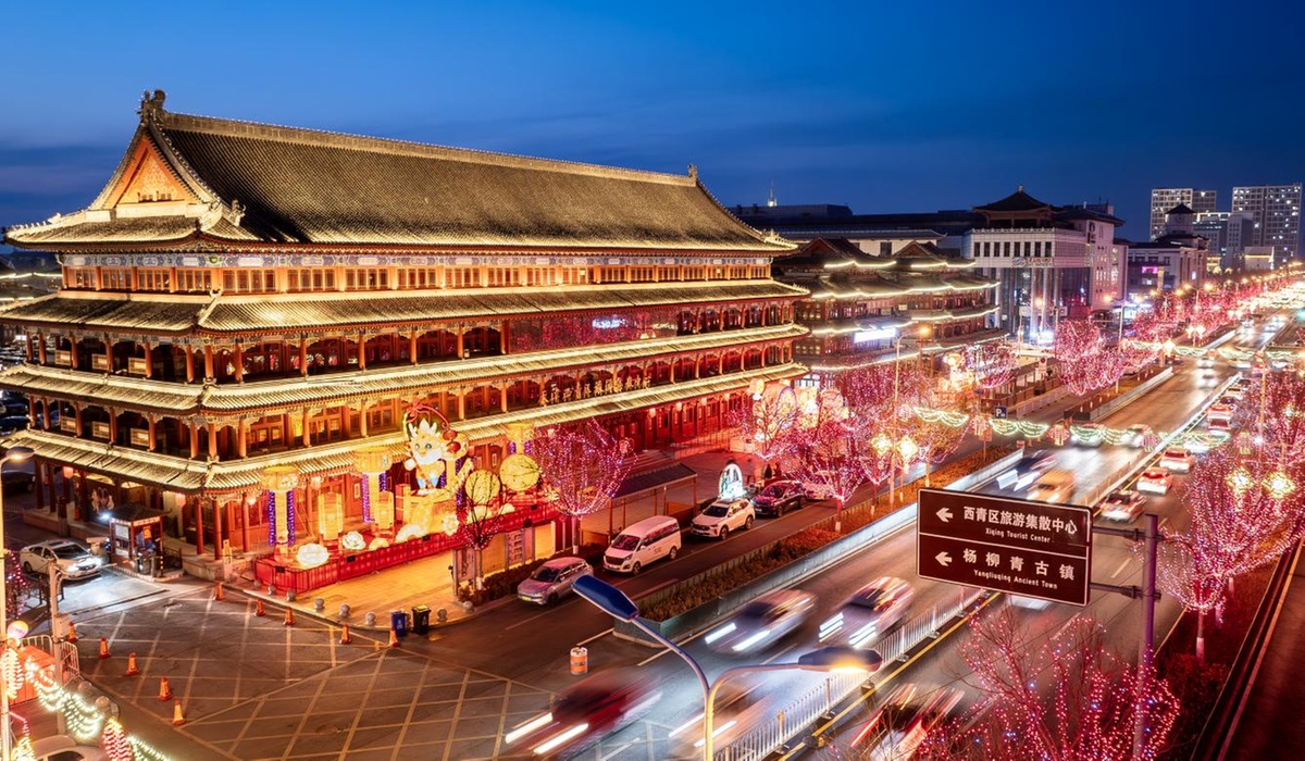 Step into spring: Chinese New Year vibes in Yangliuqing Ancient Town