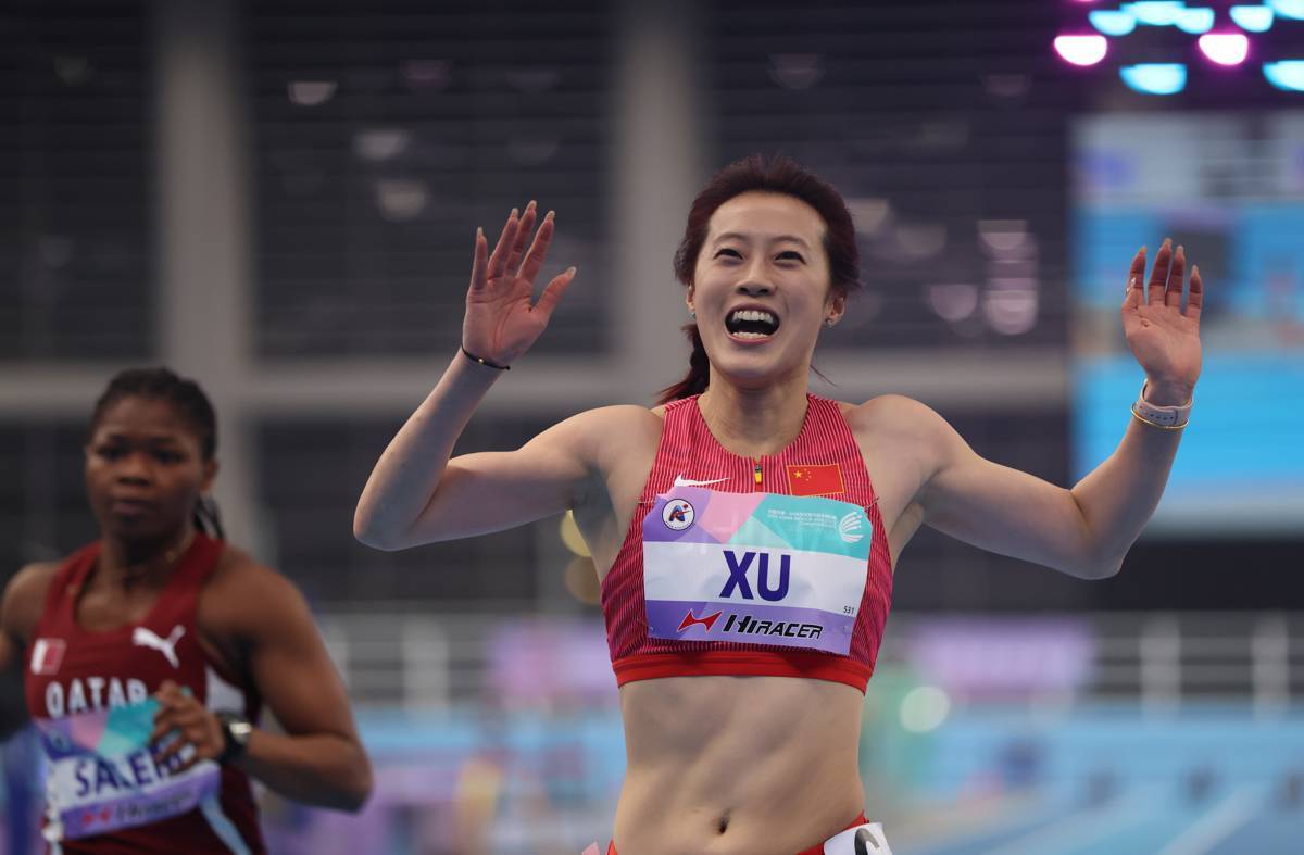 2026室内田径亚锦赛鄂将双冠炮响