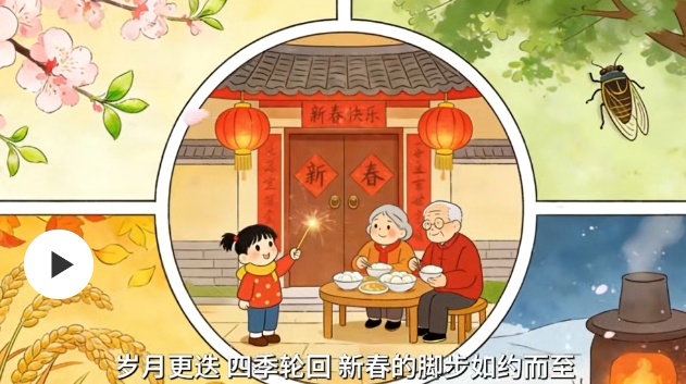  中青视评丨烟火暖新春，团圆最心安