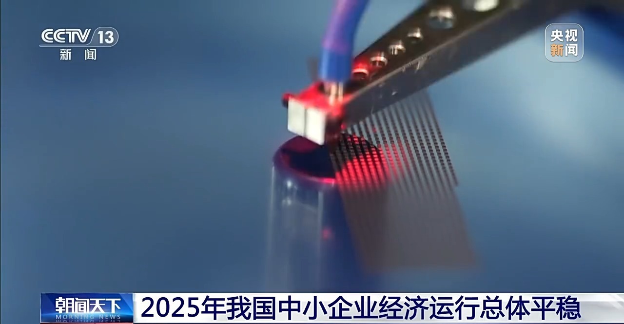  2025年我国中小企业经济运行总体平稳 专精特新表现亮眼