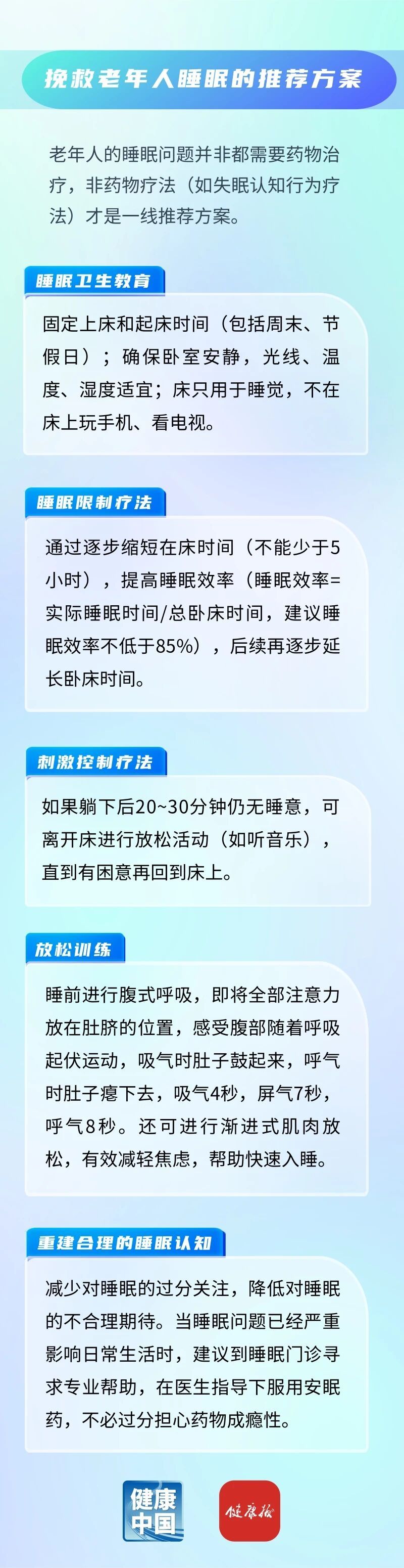 老年人睡不好，不能坐视不管