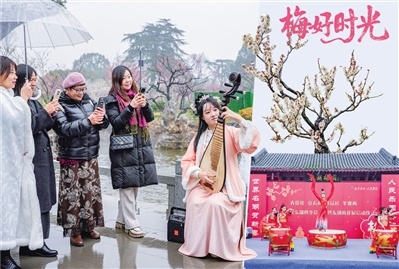 走!去看东湖梅花展 最佳花期一直到春节期间