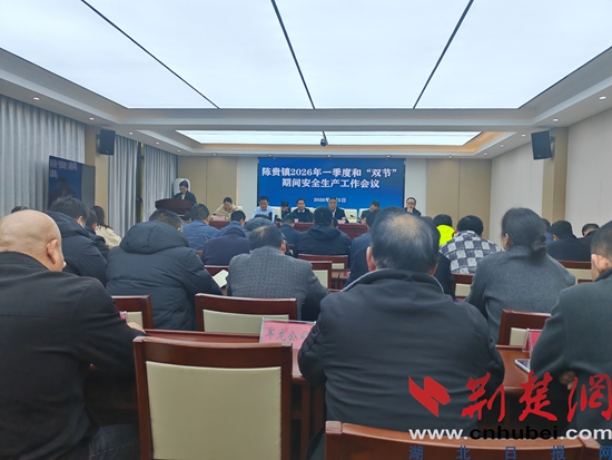 大冶市陈贵镇织密“双节”安全防护网