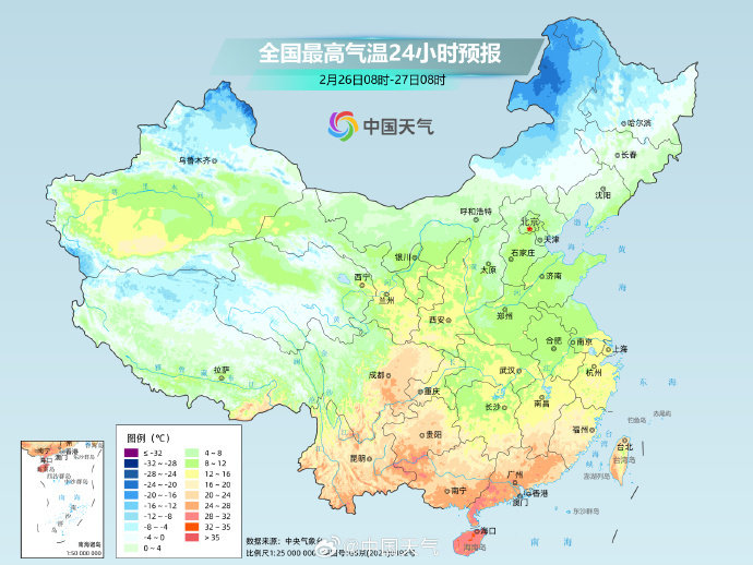 北方气温波动下行，华北东北气温持续偏低
