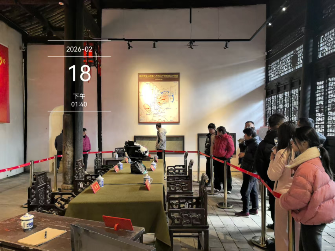 新春打卡红色场馆 大悟红色传承“热辣滚烫”