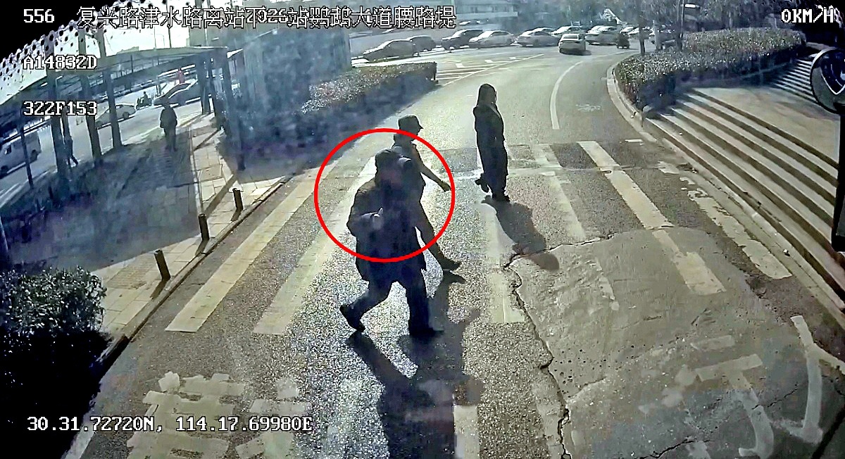 车让人 人敬车 武汉公交司机斑马线前暖心礼让，行人花样致谢