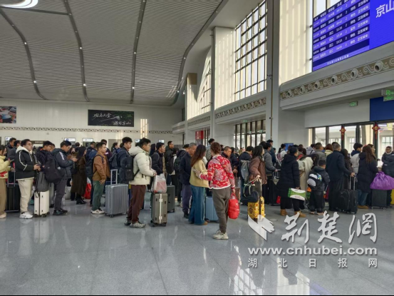  京山南站春节黄金周运输圆满收官