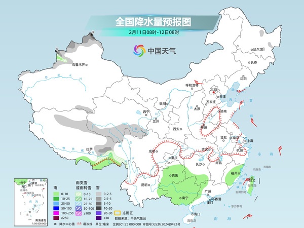 北方多地暖如常年4月初 南方明起再迎降水江南局地有大雨