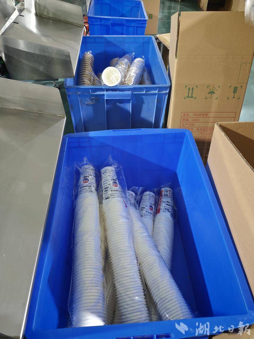 必一智能运动科技：【奋战开门红】嘉阔环保：一分钟“吐出”130个纸杯绿色包装产业奋战“开门红”(图2)