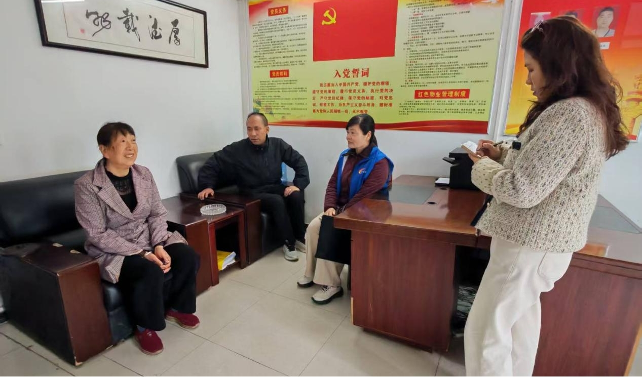  聚焦一线解忧，胜利社区开展经理接待日