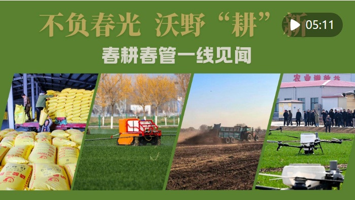  不负春光 沃野“耕”新——春耕春管一线见闻