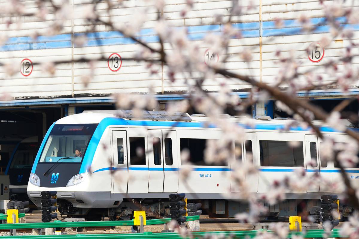 武汉地铁推出赏花季旅游1日票，乘坐地铁去赏花