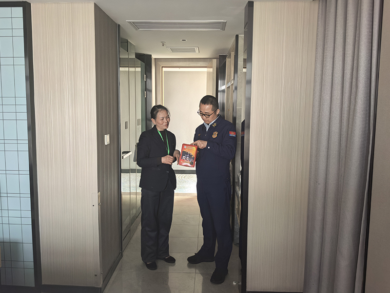 荆州经开区消防救援大队开展元宵节前消防安全检查
