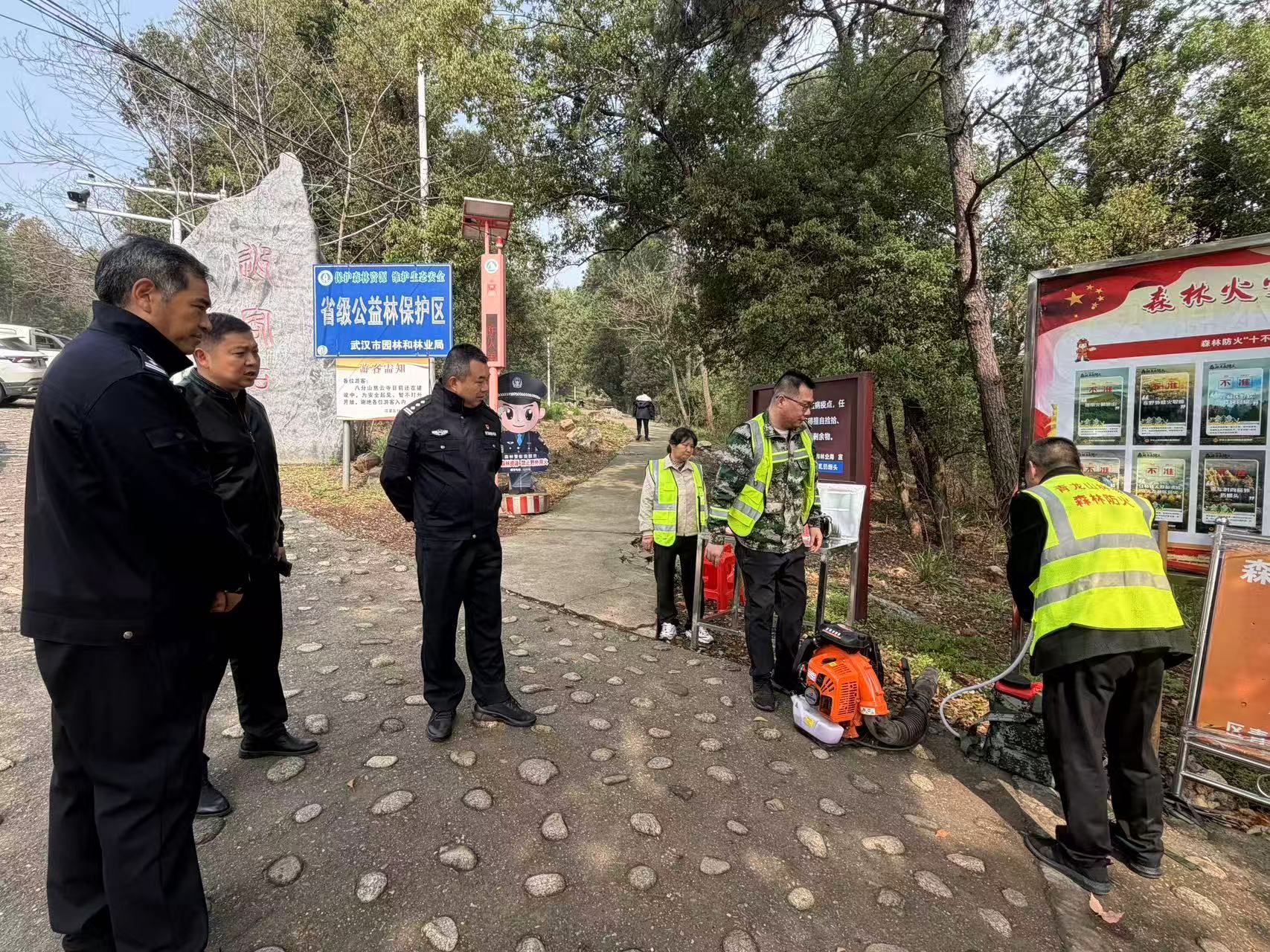 清明防火切勿大意武汉警方全力筑牢山林安全屏障