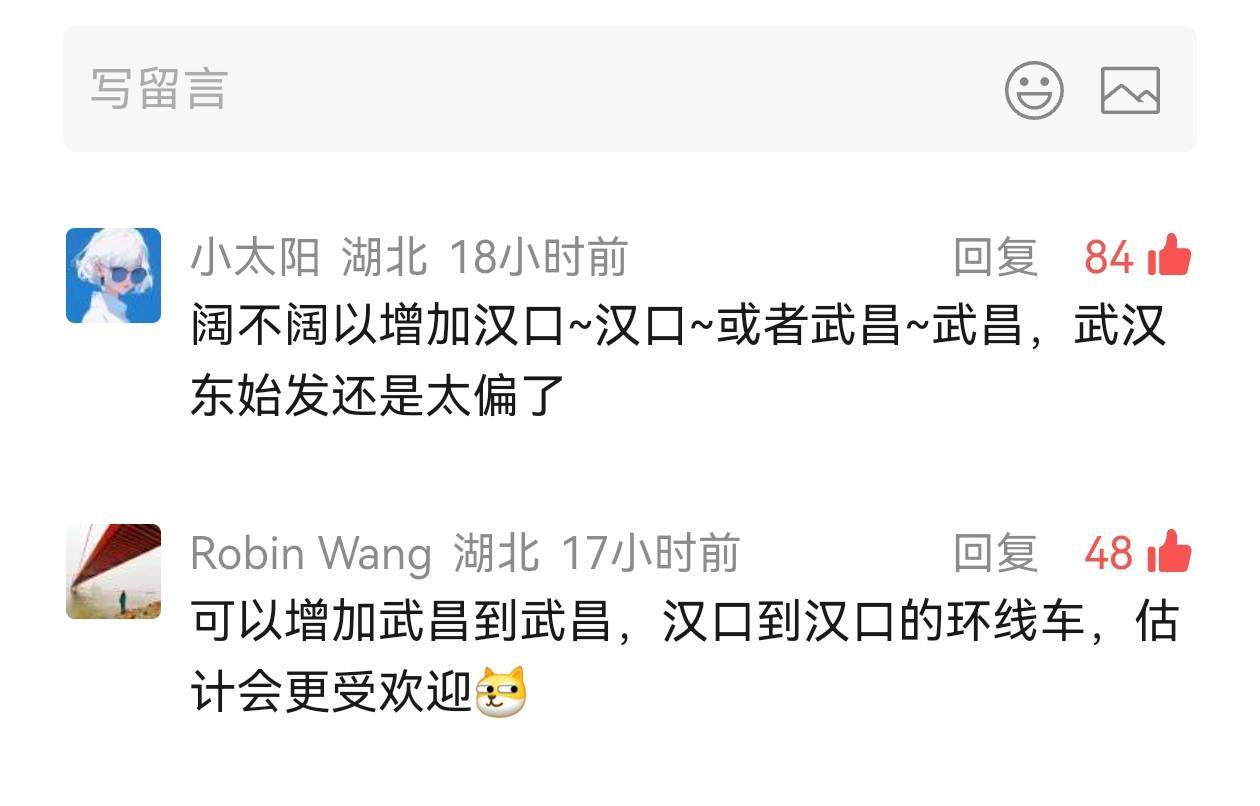 听劝，“武昌至武昌”环线列车来了