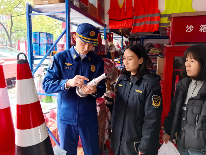  沙市区消防救援局联合市场监管部门开展“3·15”消防产品专项检查