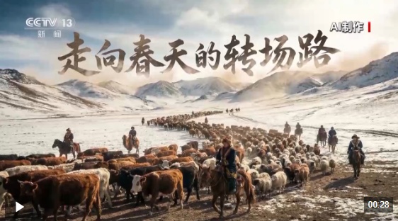  视频丨20万余头牛羊“搬家”进行中 阿勒泰春季转场有多壮观