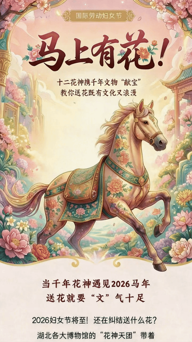  三八妇女节丨马上有花