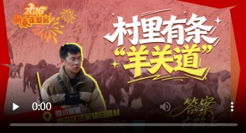 新春走基层㉜回乡三年，羊倌变成了“领头羊”