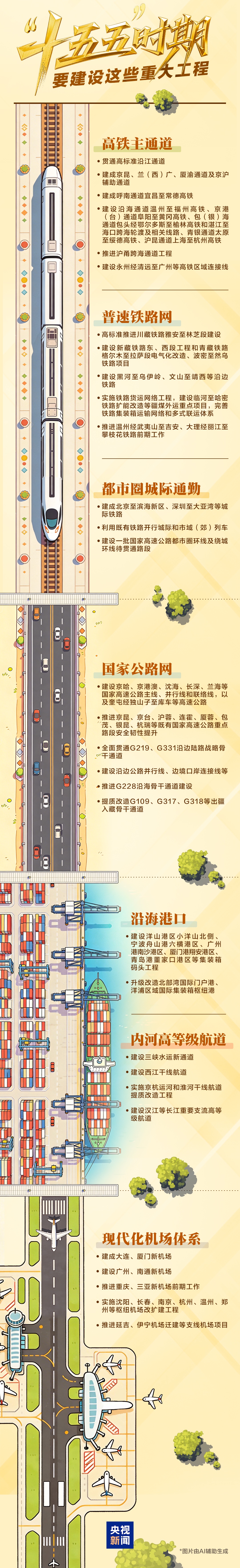 “十五五”蓝图，画了这些“路”！