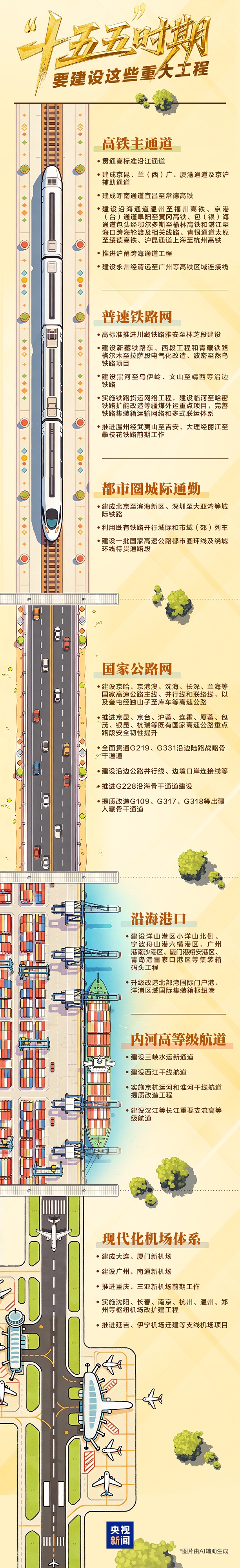 “十五五”蓝图，画了这些“路”！