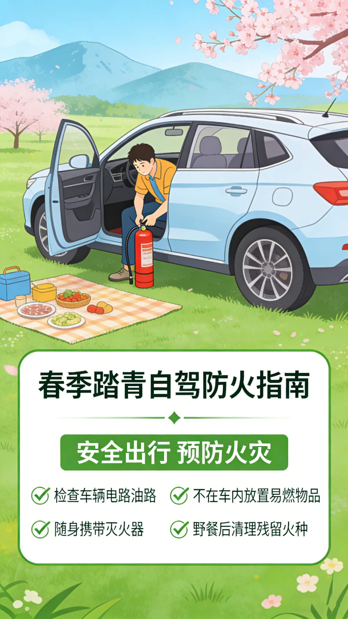  这份清单踏青时要带上