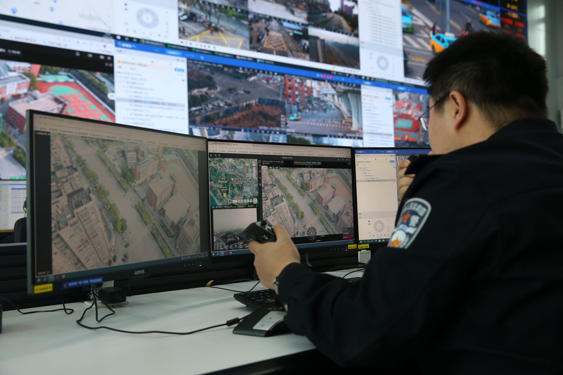 “空中交警”上线！湖北交警密织春季开学交通安全防护网