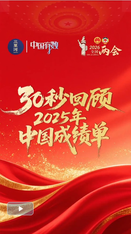 中国有数丨30秒回顾2025年中国成绩单