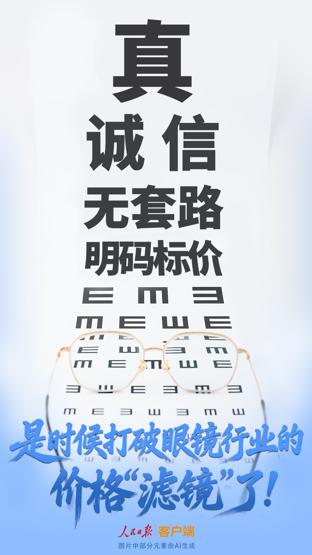 人民锐评｜是时候打破眼镜行业的价格“滤镜”了！