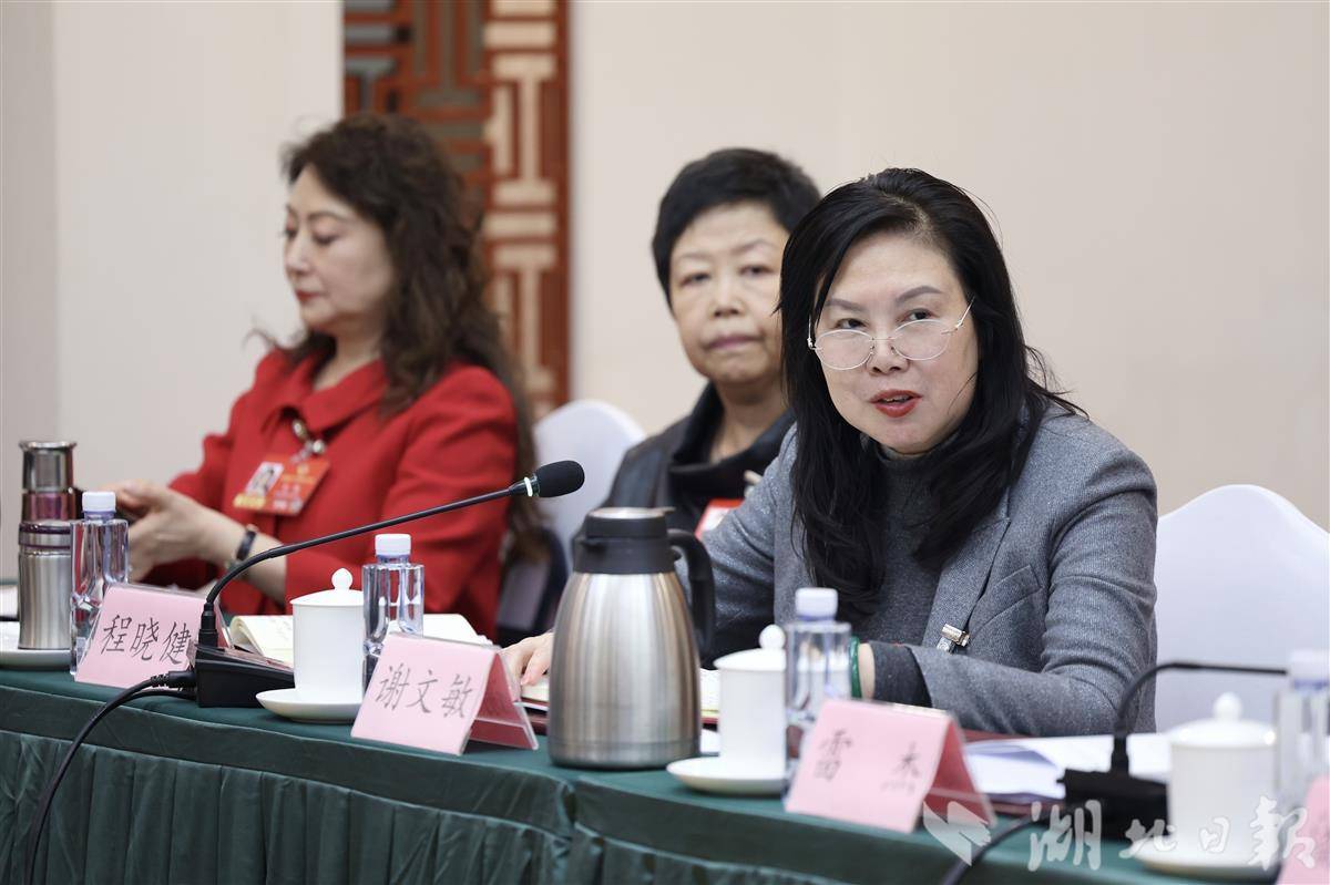 三八节里住鄂全国政协女委员们忙履职