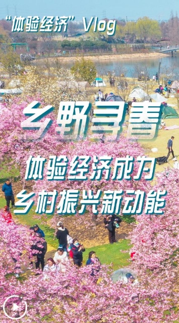 “体验经济”Vlog丨乡野寻春，体验经济成为乡村振兴新动能