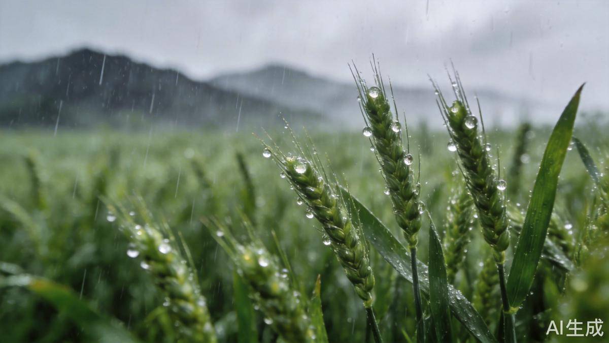 52个县398个乡镇出现暴雨      农业部门指导防灾减灾